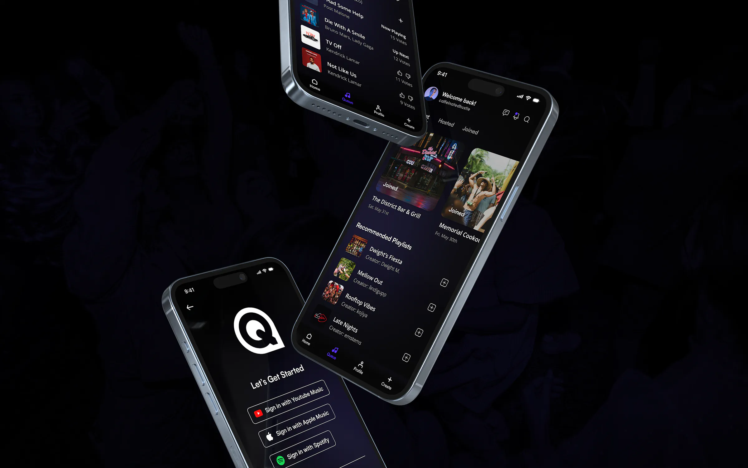 Queue, hero image
